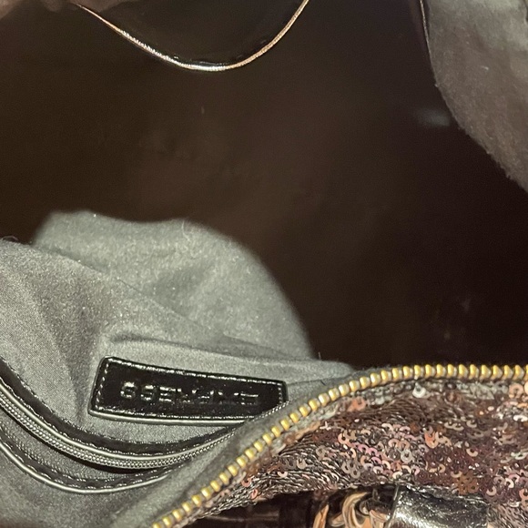 Sequin Black an silver bag like new - Picture 3 of 3